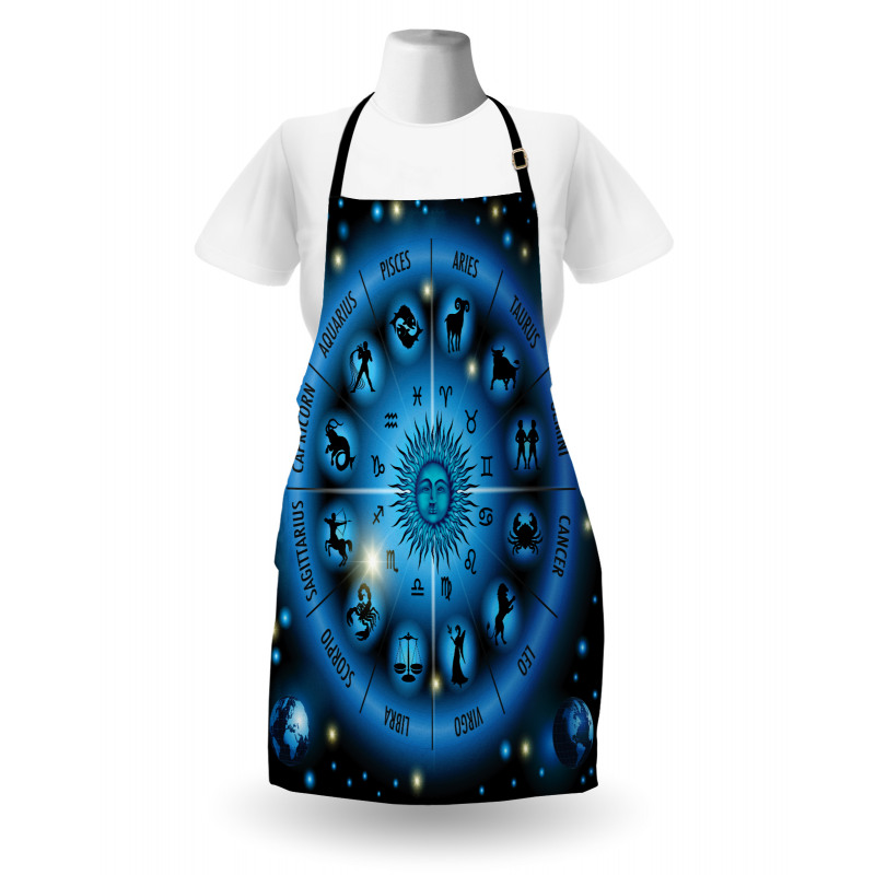 Circle of Horoscope Signs Apron