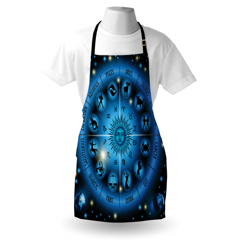 Circle of Horoscope Signs Apron