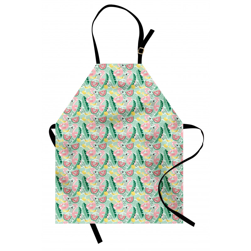 Tropic Flamingo and Cocktail Apron