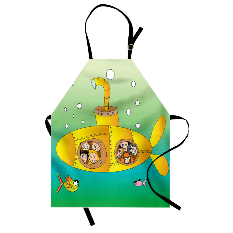 Underwater Happy Kids Apron