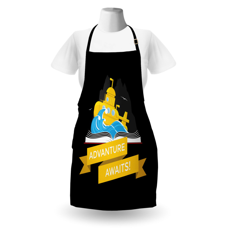 Adventure Awaits Book Apron