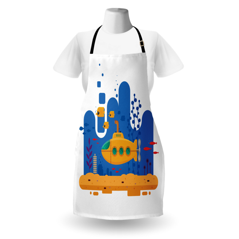 Periscope Fish and Reefs Apron