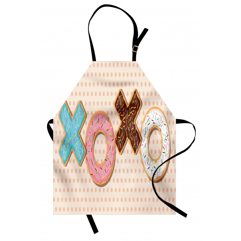 Delicious Donuts Polka Dots Apron