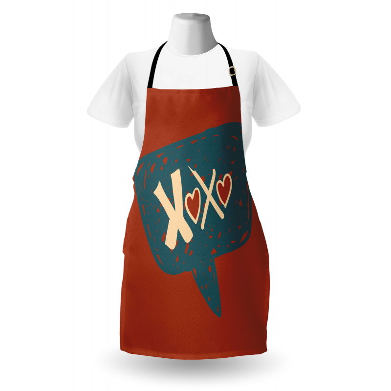 Acronym in Speech Bubble Love Apron