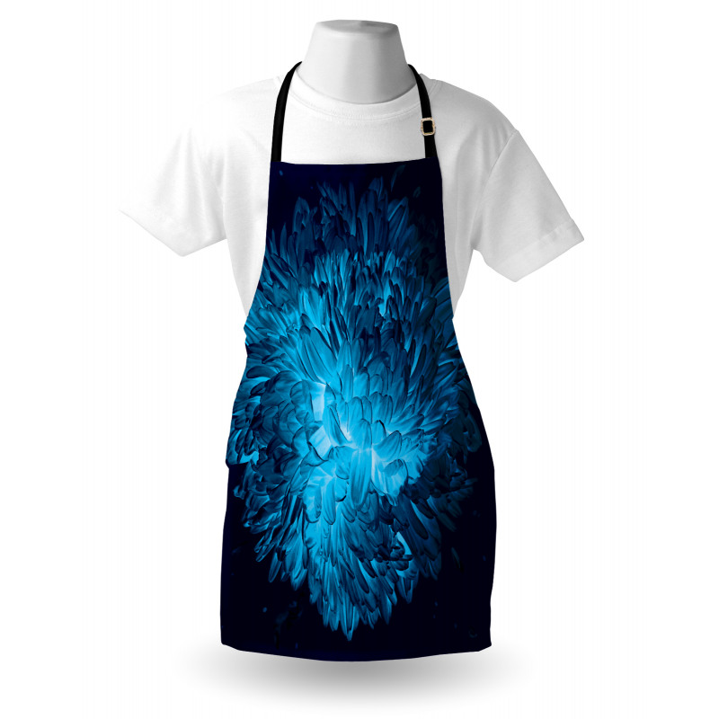 Luminous Chrysanthemum Art Apron