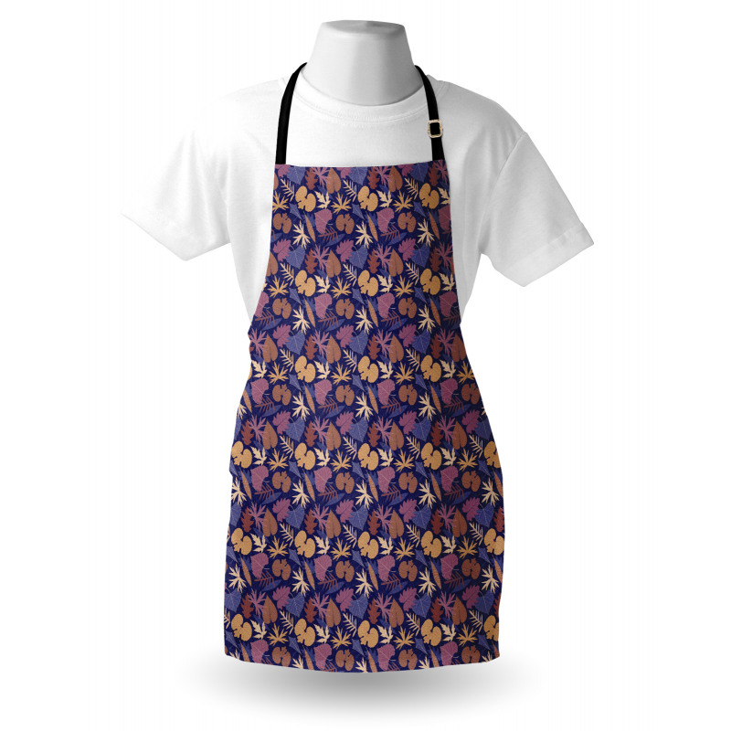 Graceful Leafage Vintage Apron