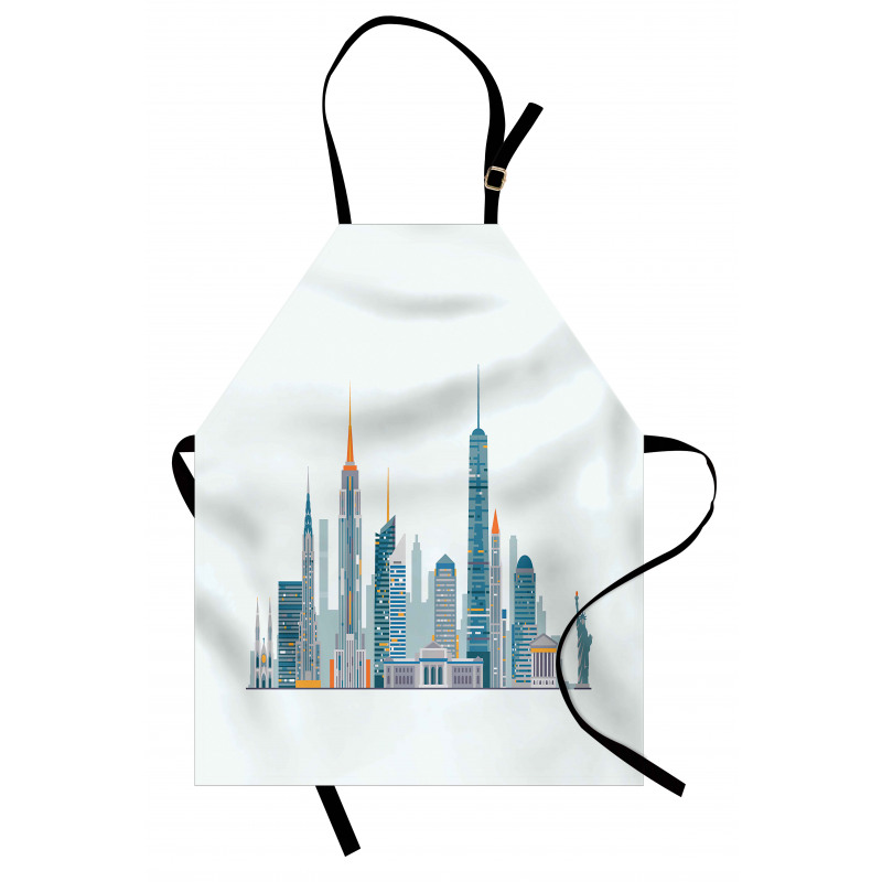 Megacity New York Illustration Apron