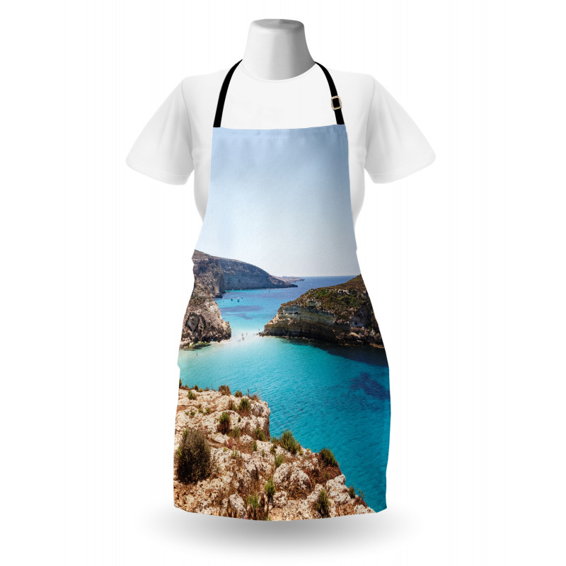 Lampedusa Island Pure Water Apron