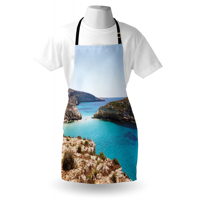 Lampedusa Island Pure Water Apron