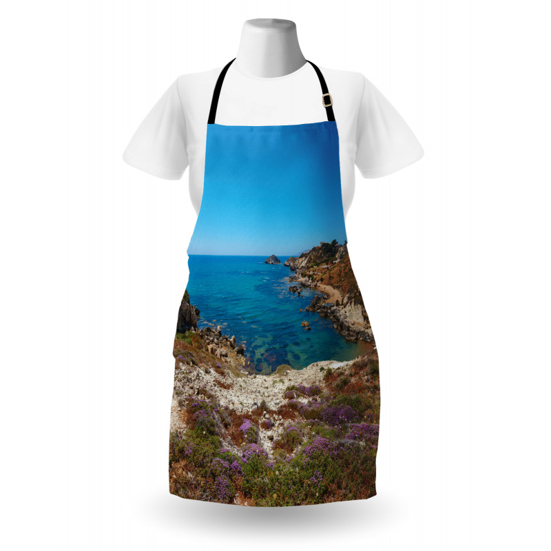 Paradise Sea Beach Italy Apron