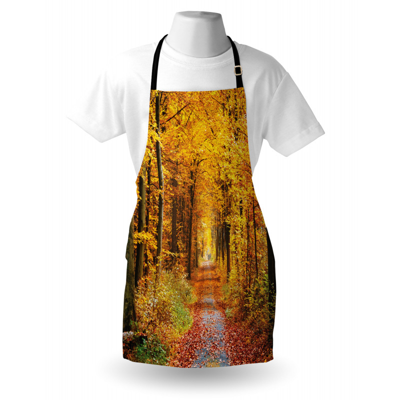 Foliage Leaves Autumn Apron