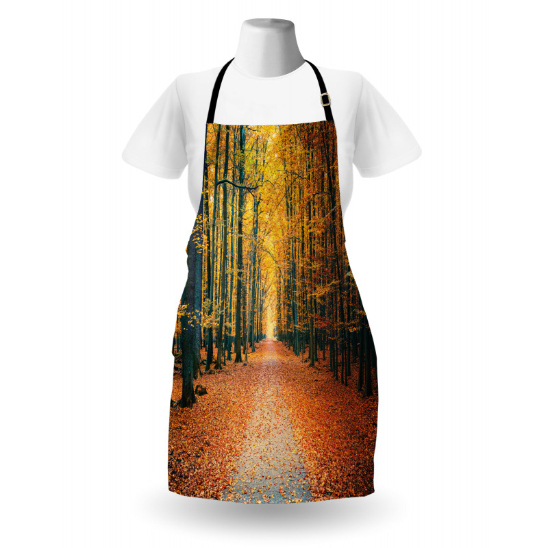 Romantic Alley Woods Apron