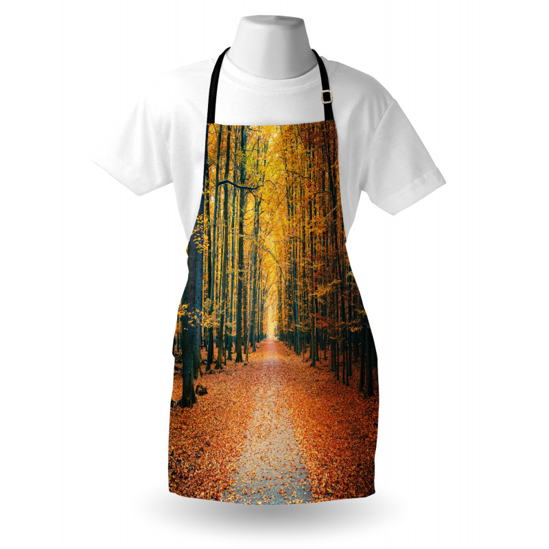 Romantic Alley Woods Apron