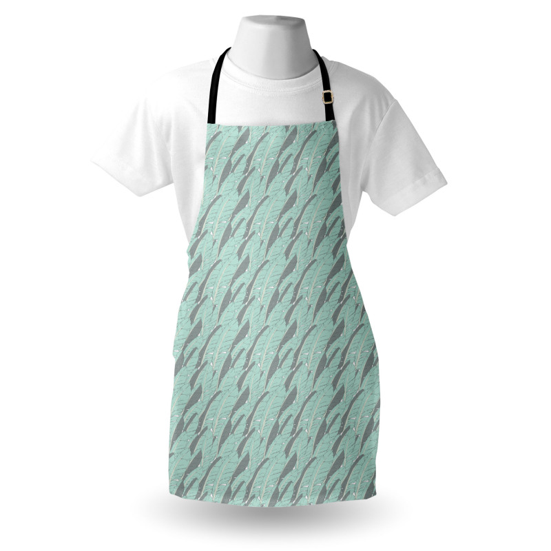 Hand Drawn Feathers Hippie Apron