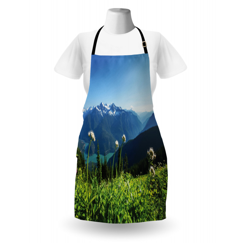 Diablo Lake Dandelions Apron