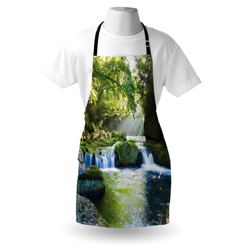 Foliage Misty Mountains Apron