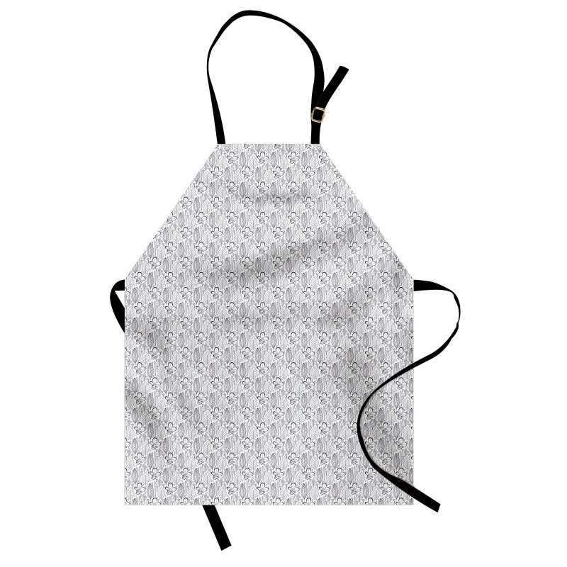 Outline Botanical Elements Apron