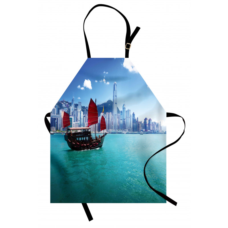 Hong Kong Harbour Boat Apron