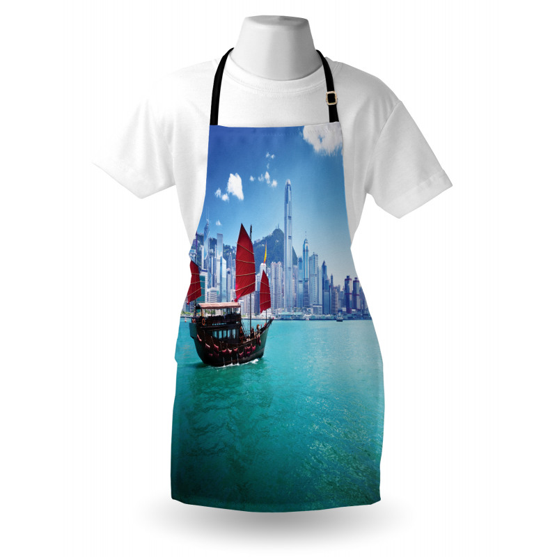 Hong Kong Harbour Boat Apron