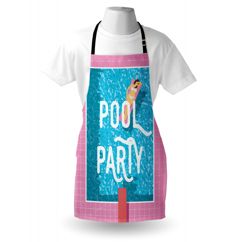 Sunbathing Woman Apron