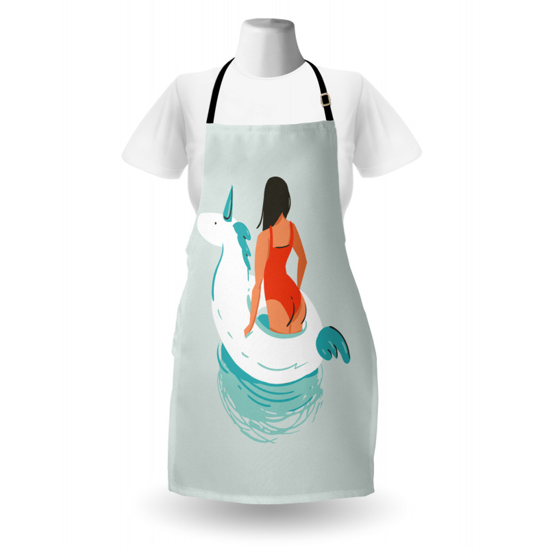 Young Girl Unicorn Apron