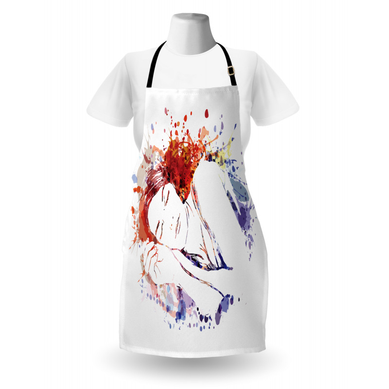 Beauty Sleeping Girl Apron