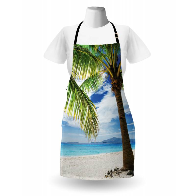 Sandy Beach Sunny Apron