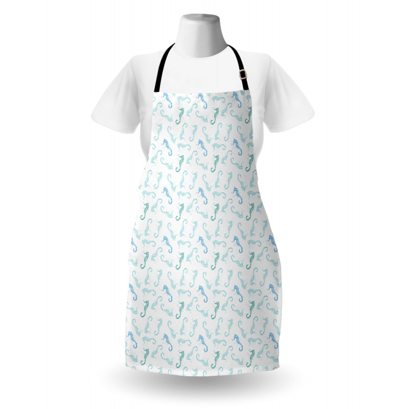 Nautical Outline Animal Apron