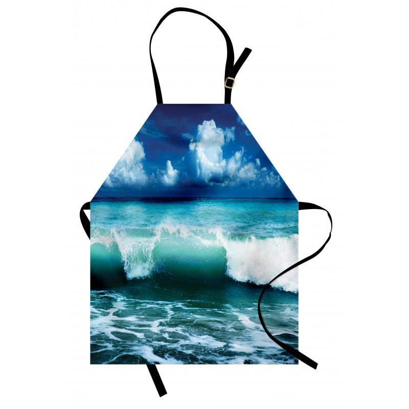 Caribbean Seascape Waves Apron