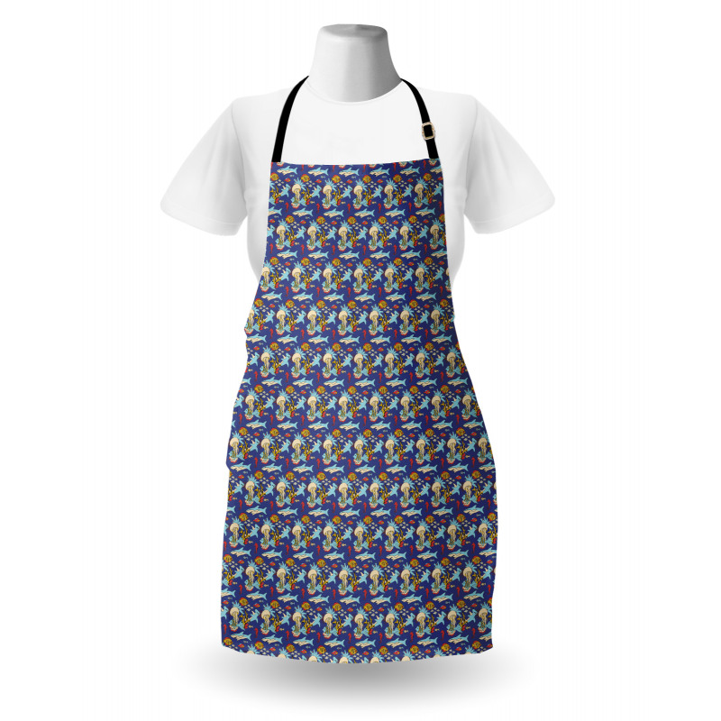 Doodle Underwater World Apron