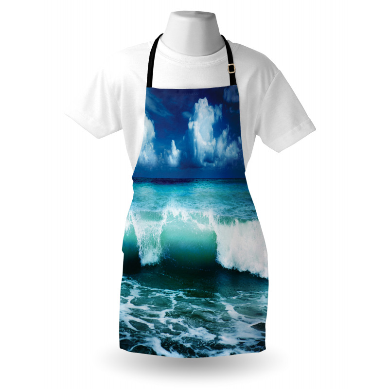 Caribbean Seascape Waves Apron