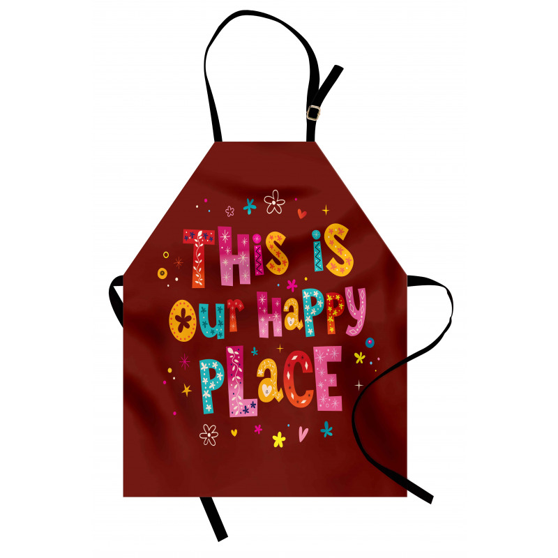 This is Our Happy Place Apron