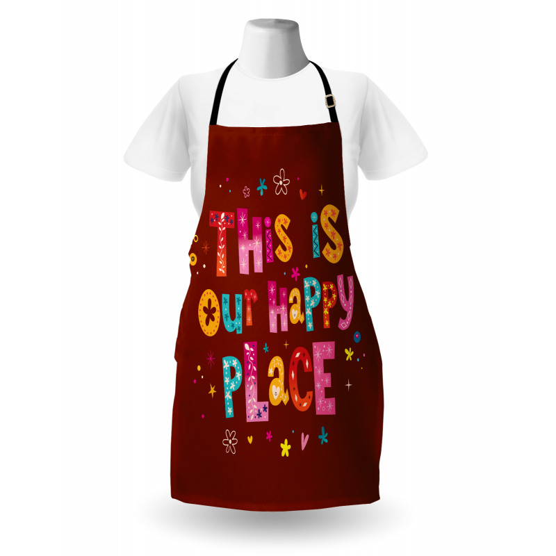 This is Our Happy Place Apron