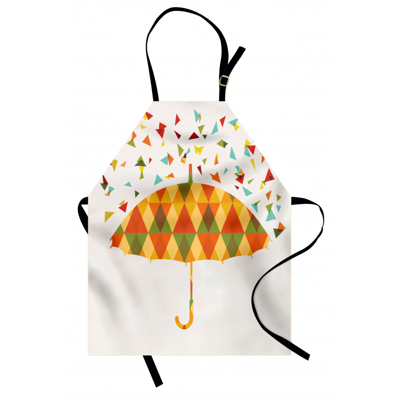 Triangles Umbrella Apron