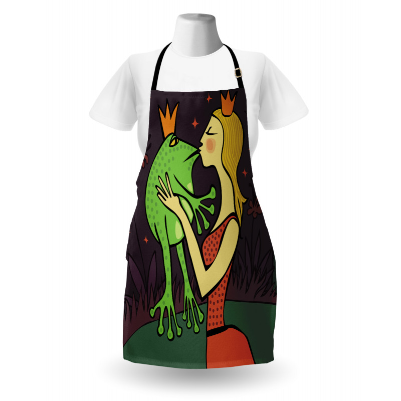 Princess Kissing the Frog Apron