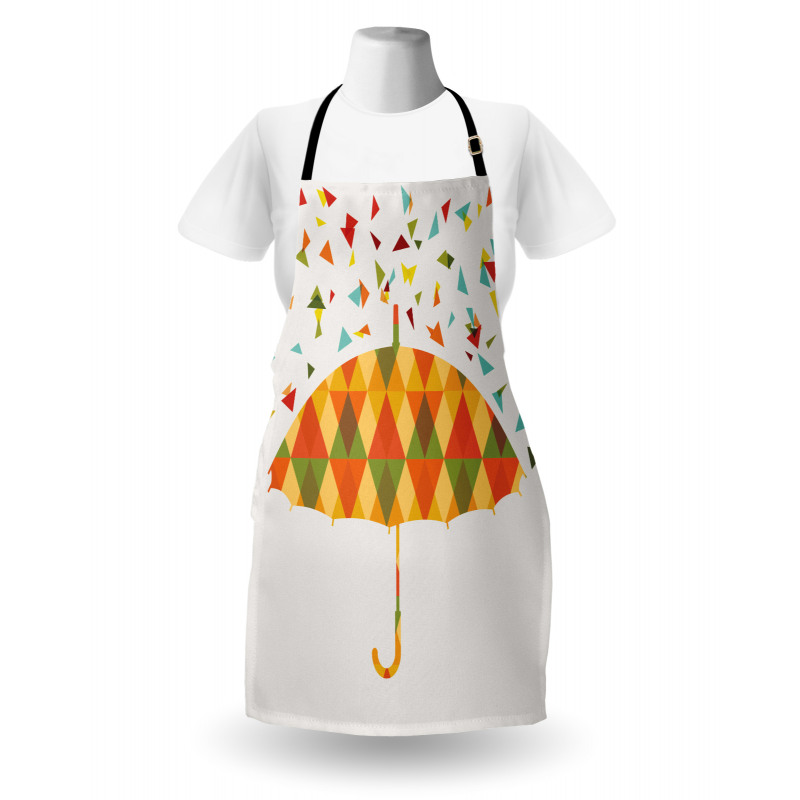 Triangles Umbrella Apron