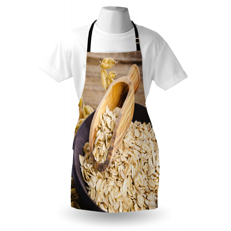 Organic Porridge Oats Bowl Apron