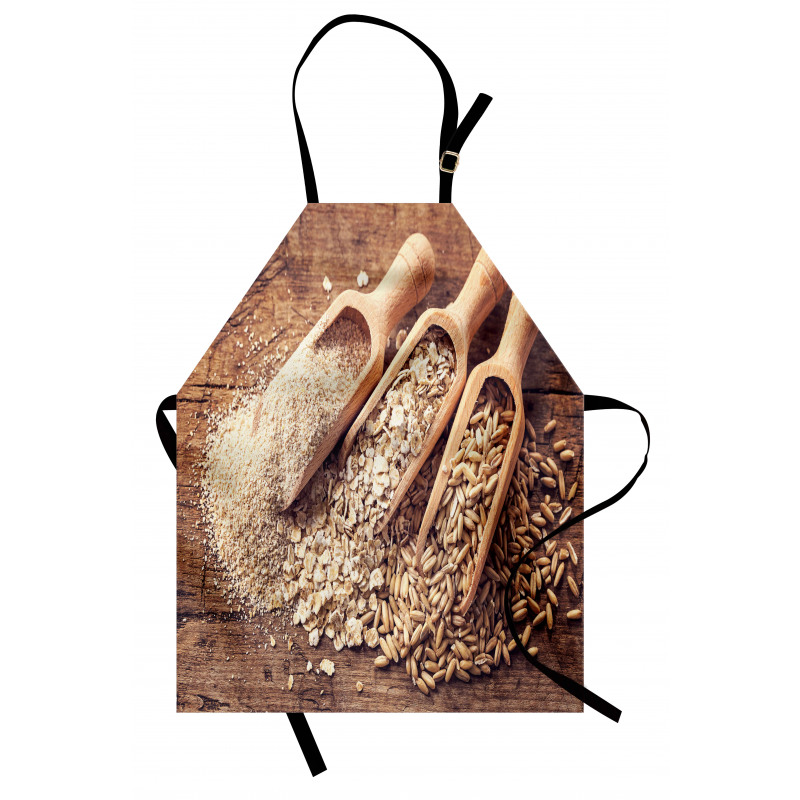 Oat Flakes Seeds and Bran Apron