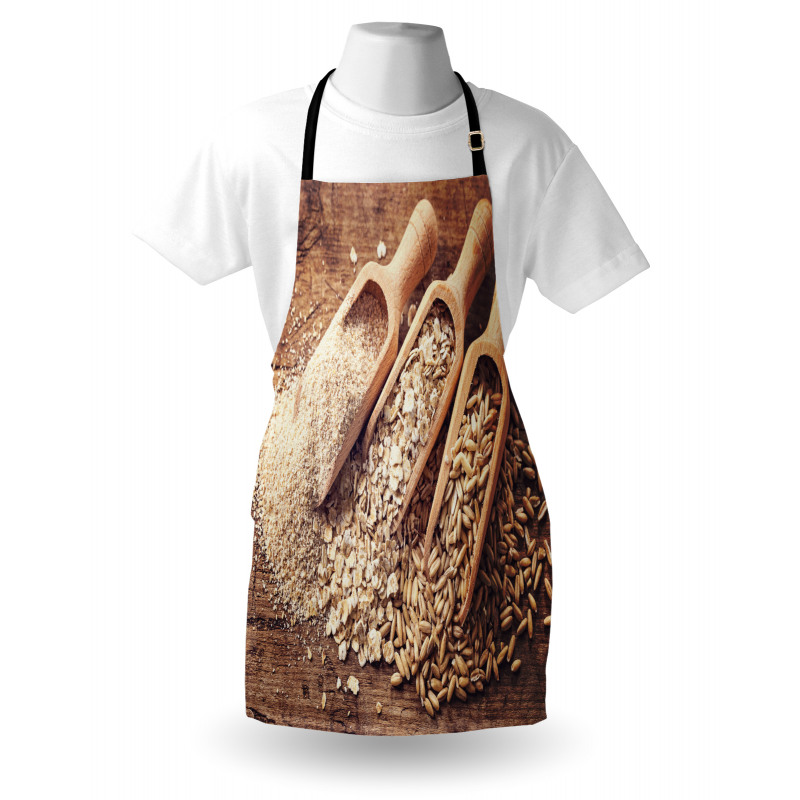 Oat Flakes Seeds and Bran Apron