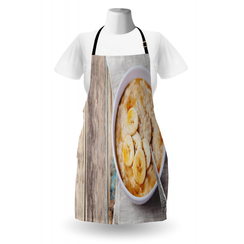 Bowl of Banana Porridge Apron