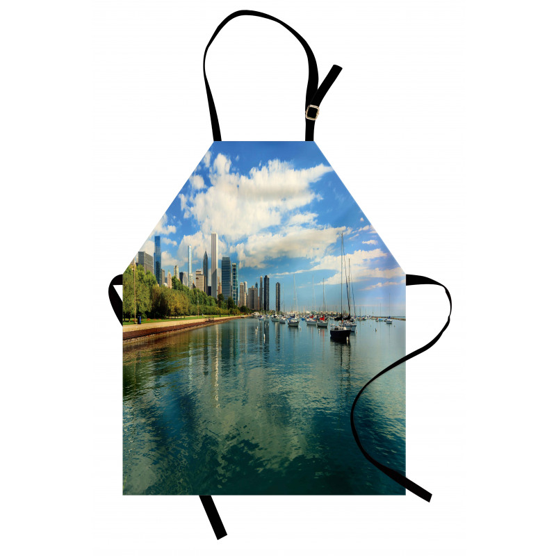 Lake Michigan Day Scenery Apron