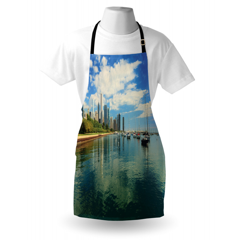 Lake Michigan Day Scenery Apron