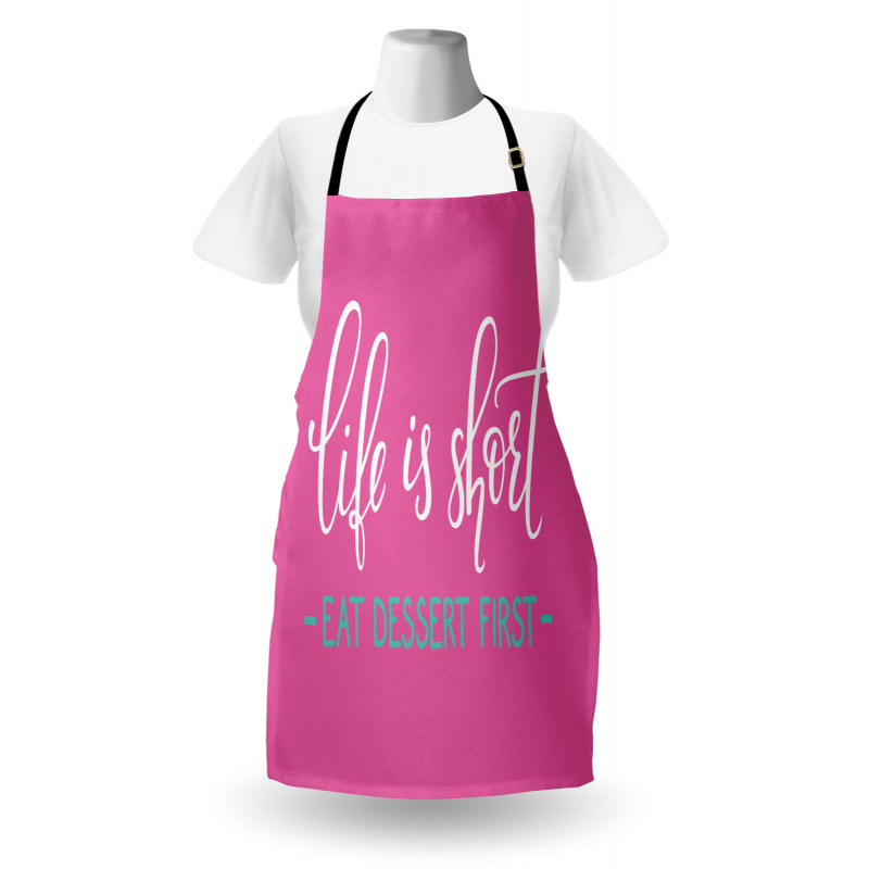 Style Eat Dessert First Apron