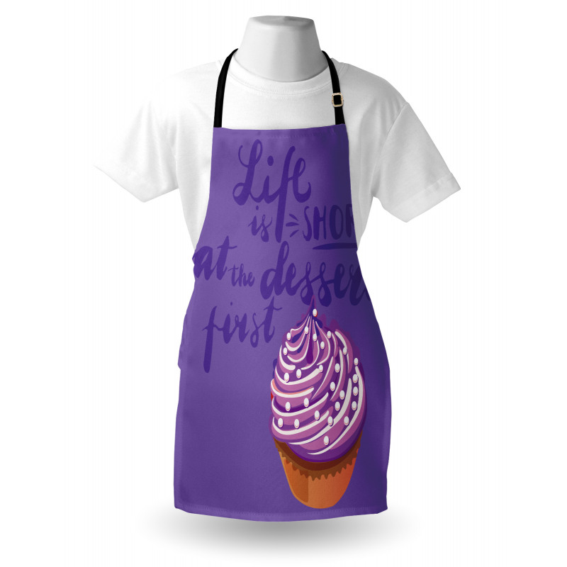 Eat Dessert Vibrant Cupcake Apron