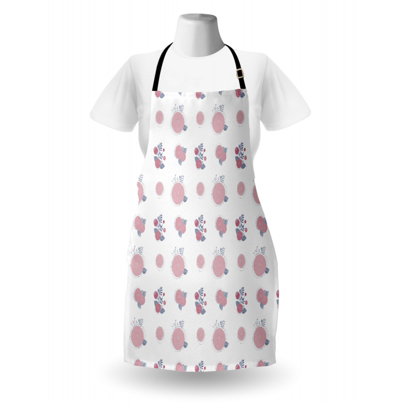 Abstract Simple Floral Art Apron