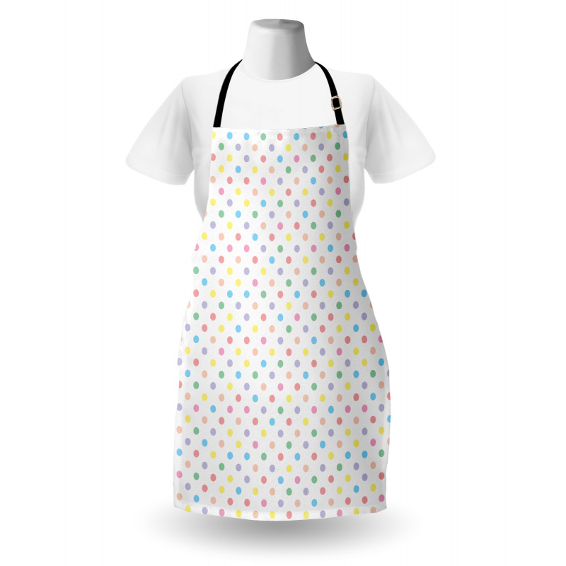 Pastel Color Blemishes Apron