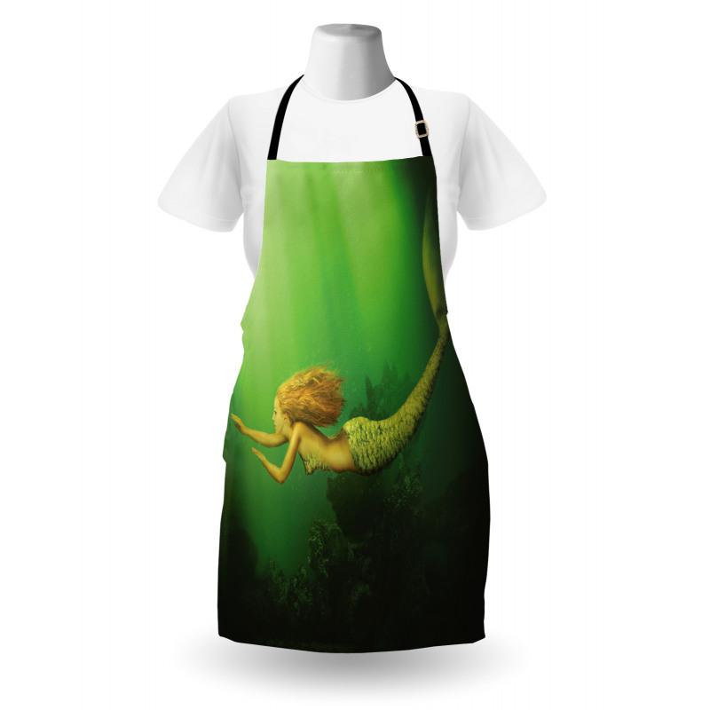Mermaid with Fish Tail Apron