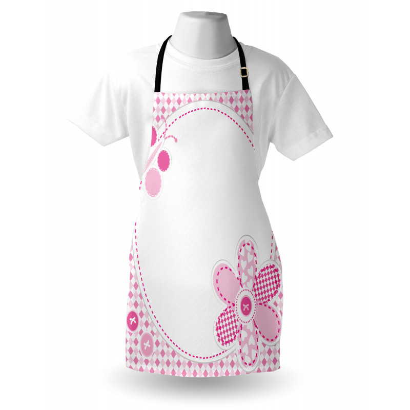 Girly with Flower Sweetheart Apron