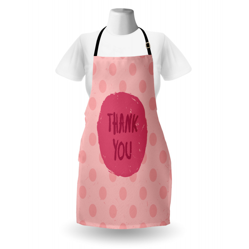 Thank You Wording Apron