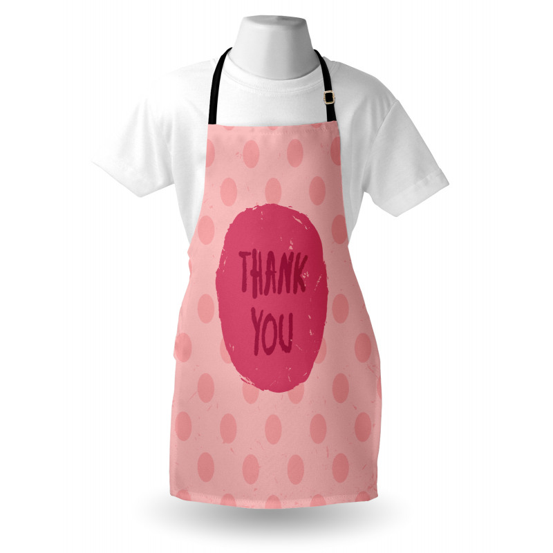 Thank You Wording Apron